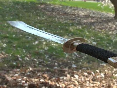 Chinese Sword  3D model