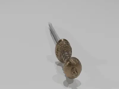 Gladius old sword 3D model