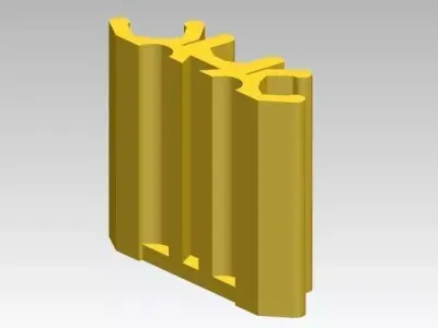 Lance holder for agriculture knapsack sprayer Free 3D model