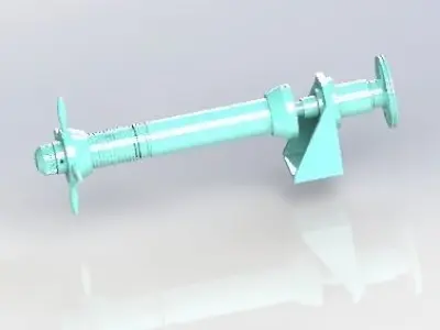 Film releasing mechanism 3D model