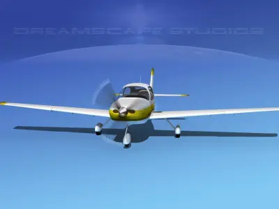Cirrus SR22 V07 3D model