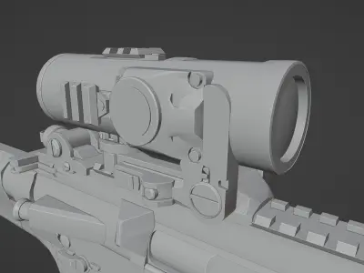 MPT-76 And ASELSAN A940 Low-poly 3D model