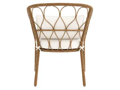 Patio Bistro Set Chair 3D model
