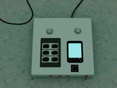 Radio transmitter Free 3D model