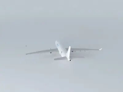 Airbus A330 200F Free 3D model