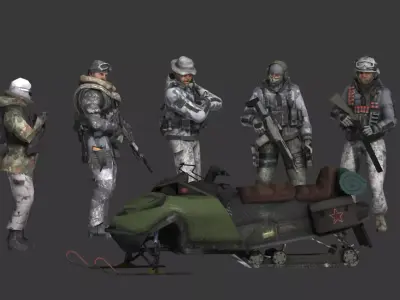 Snowfall Convoy 29 3D model