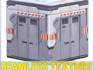 SciFi Seamless Texture Texture 63