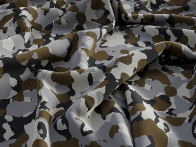 10 MILITARY FABRIC 3D model