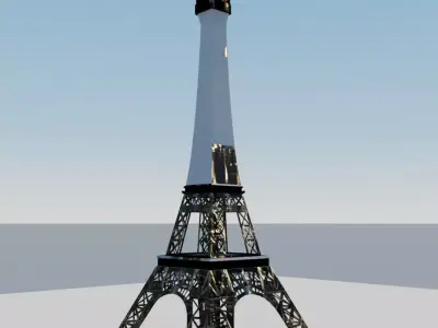 Eiffel Tower 3D model