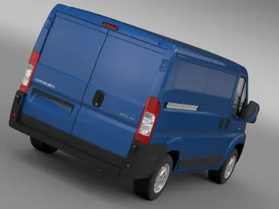 Citroen Relay Van L1H1 2006-2014 3D model