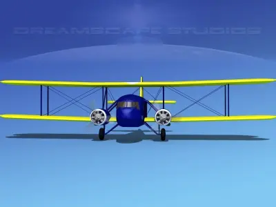 Curtiss Condor US Navy 3D model