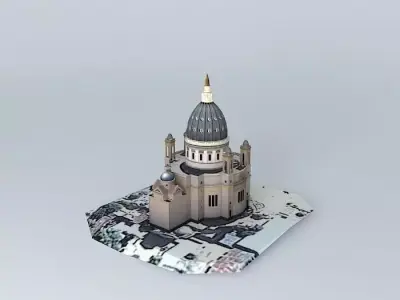 Basilica of Our Lady of Itati 3D model