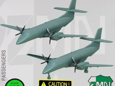 BAE JETSTREAM 41 V1 3D print model