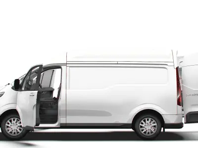 Maxus eDeliver 7 L2H2 HQ Interior 2026 3D model