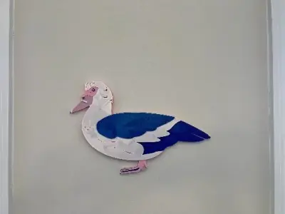 Muscovy Duck Wall Art Commercial 3D print model
