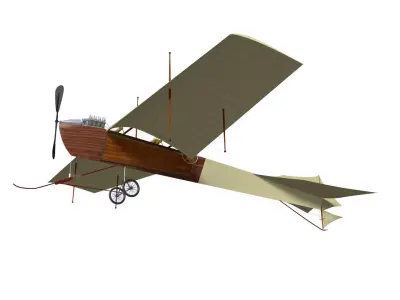 Antoinette IV 3D model