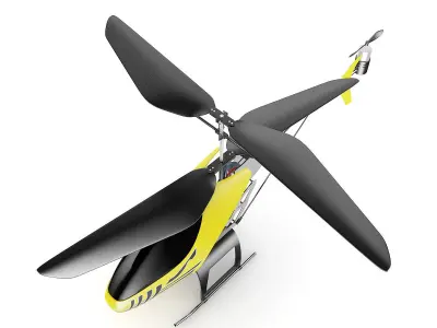 RC Helicopter 3D model