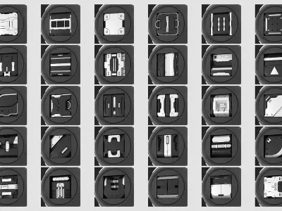 Design Matrix KPACK Library for Kit ops Free 3D model