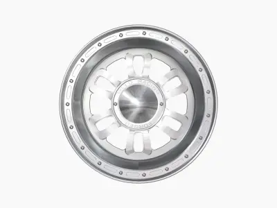 Weld Racing Mountain Crusher wheel Low-poly 3D model