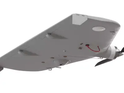 Drone UAV system Granat-1 3D model