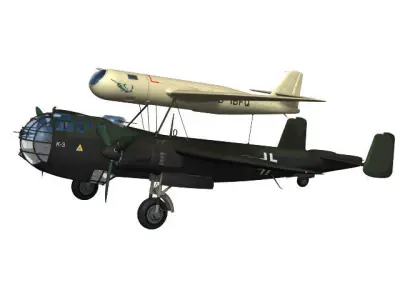 dfs228 High altitude reconnaissance aircraft 3D model