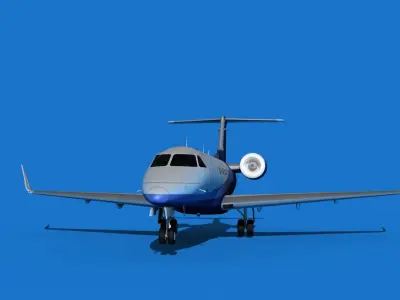 Embraer Praetor 600 V05 3D model