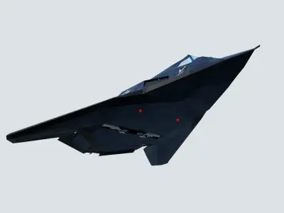Lockheed f-117 nighthawk 3D model