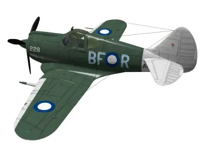 CAC CA-12 Boomerang 3D model