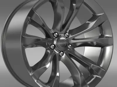 Chrysler 300C Platinum 2015 rim 3D model