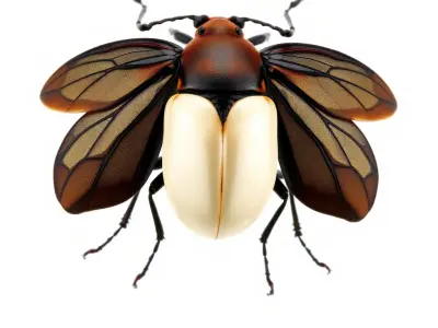 Realistic Beetle Model Pack Low-poly 3D model