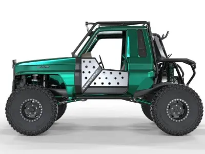 Generic Toyota Land Cruiser Xtreme Perfonmance LC79 2004  3D model