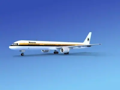 Boeing 757-300 Monarch 1 3D model