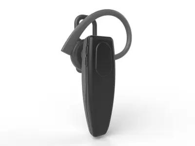 Bluetooth Headset M1 Low-poly 3D model