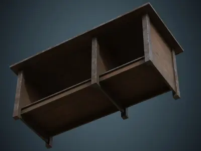 Workbench 3B Low-poly 3D model