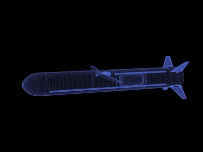AV-MTC 300 - Cruise missile 3D model