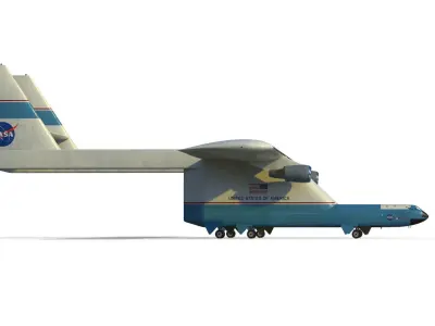 Conroy Virtus large transport aircraft 3D model