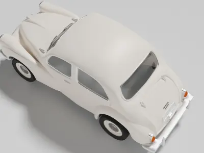 Morris Minor 1000 Free 3D model