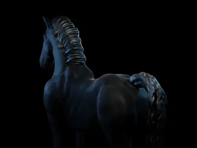 Dark Horse Free 3D model