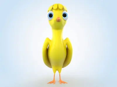 Gloster Canary 3D model