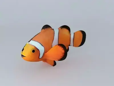 Fish like Nemo Free 3D model