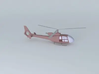 Aerospatiale 342 Gazelle Free 3D model