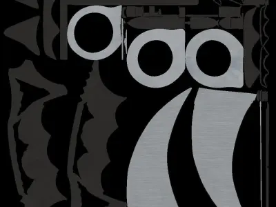 Karambit Low-poly 3D model