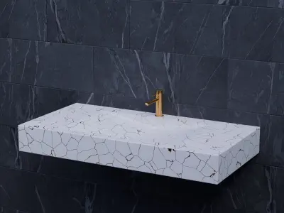 Modern Sink Design Free 3D model