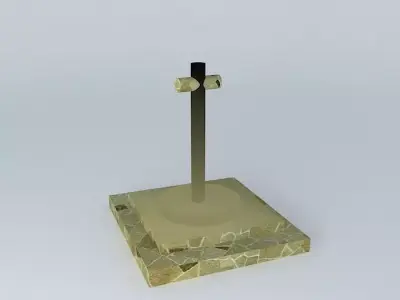 The cross of Christ Free 3D model