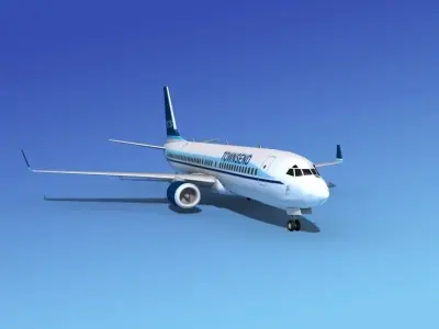 Boeing 737-800 Townsend 3D model