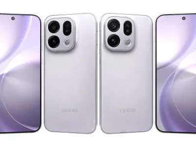 OPPO Find X9s All Colors 3D model
