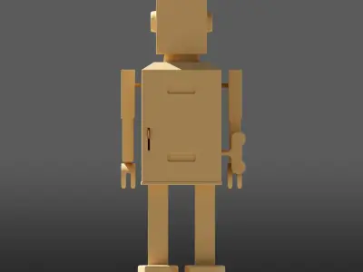Toy Robot Lilliput - 3D printing 3D print model purchase