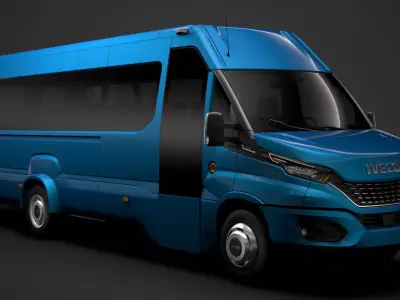 Iveco Daily Tourus L5H2 2020 3D model