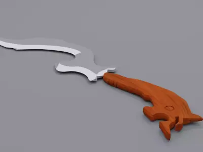 kujang 3D model
