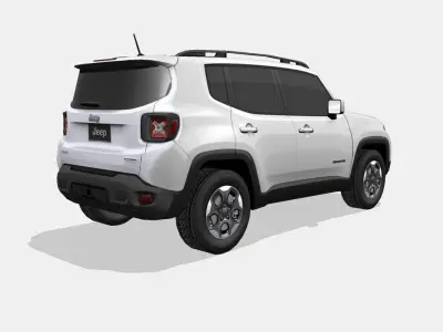Jeep Renegade 2016 Free low-poly 3D model